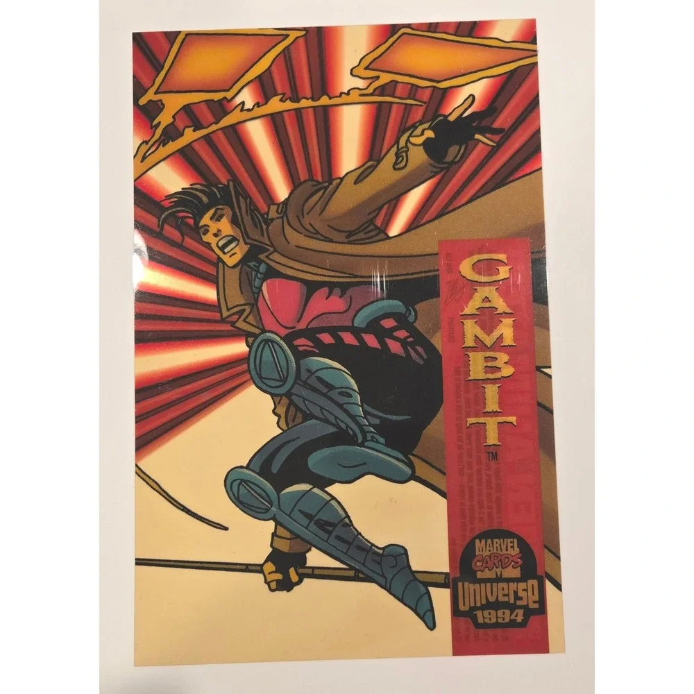1994‎ Marvel Cards Universe Iron Man Spider Man Gambit Trading Cards Lot